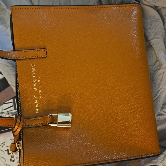 Marc Jacobs Brown Leather Tote Bag EUC - Picture 15 of 16